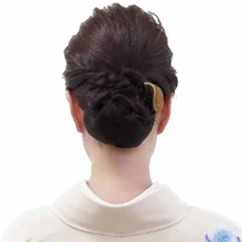 着物ヘアセット例