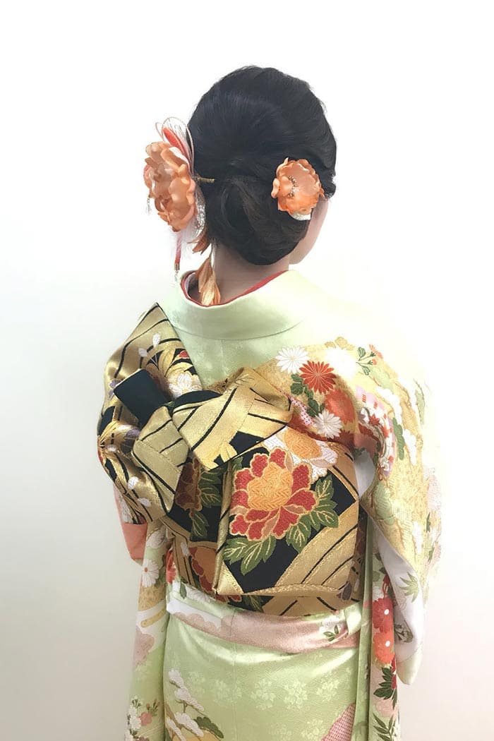 振袖の帯結び例：実例