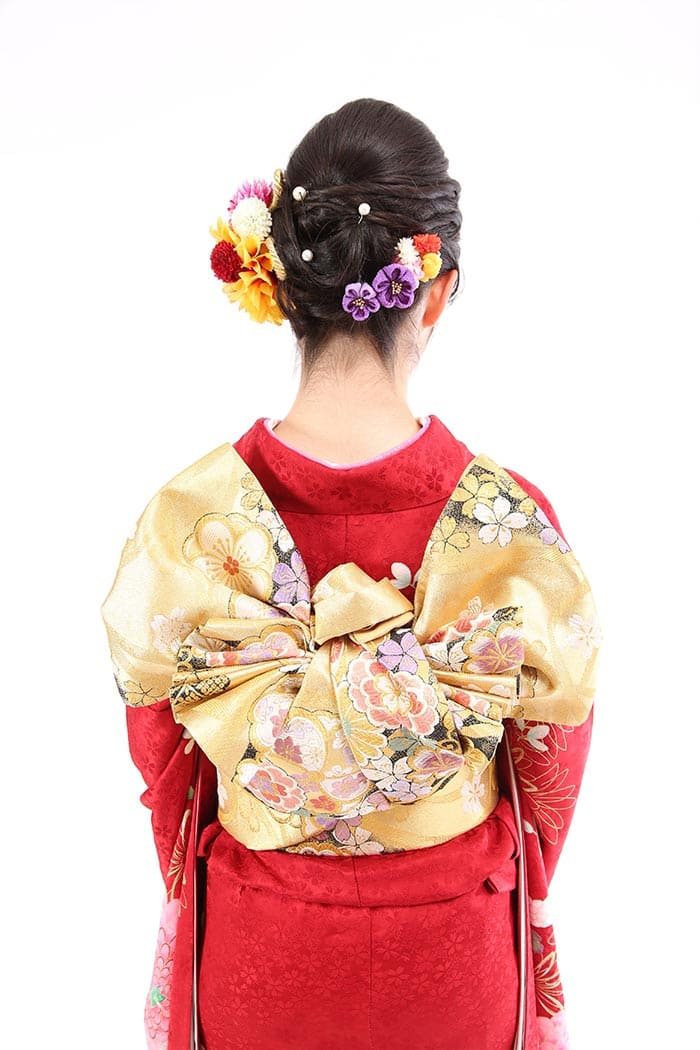 振袖の帯結び例：実例