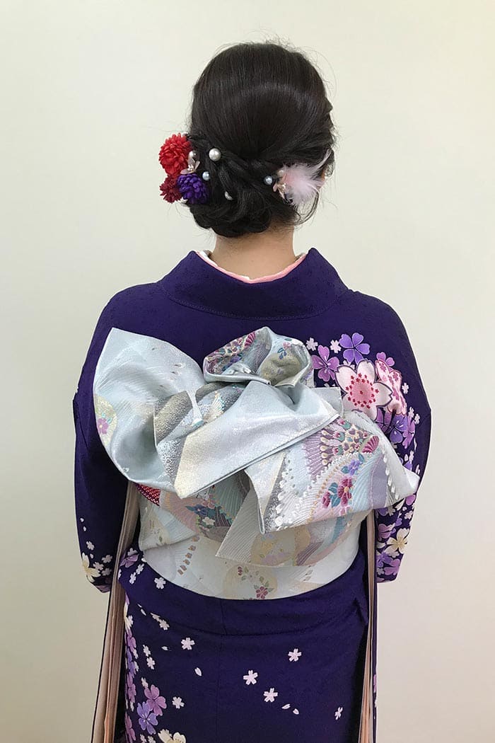 振袖の帯結び例：実例