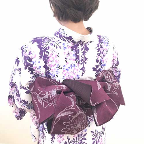 浴衣の帯結び：実例