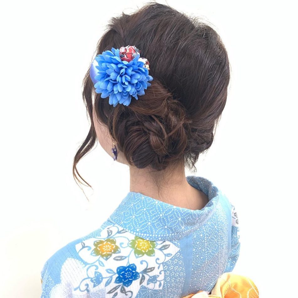 浴衣ヘアスタイル
