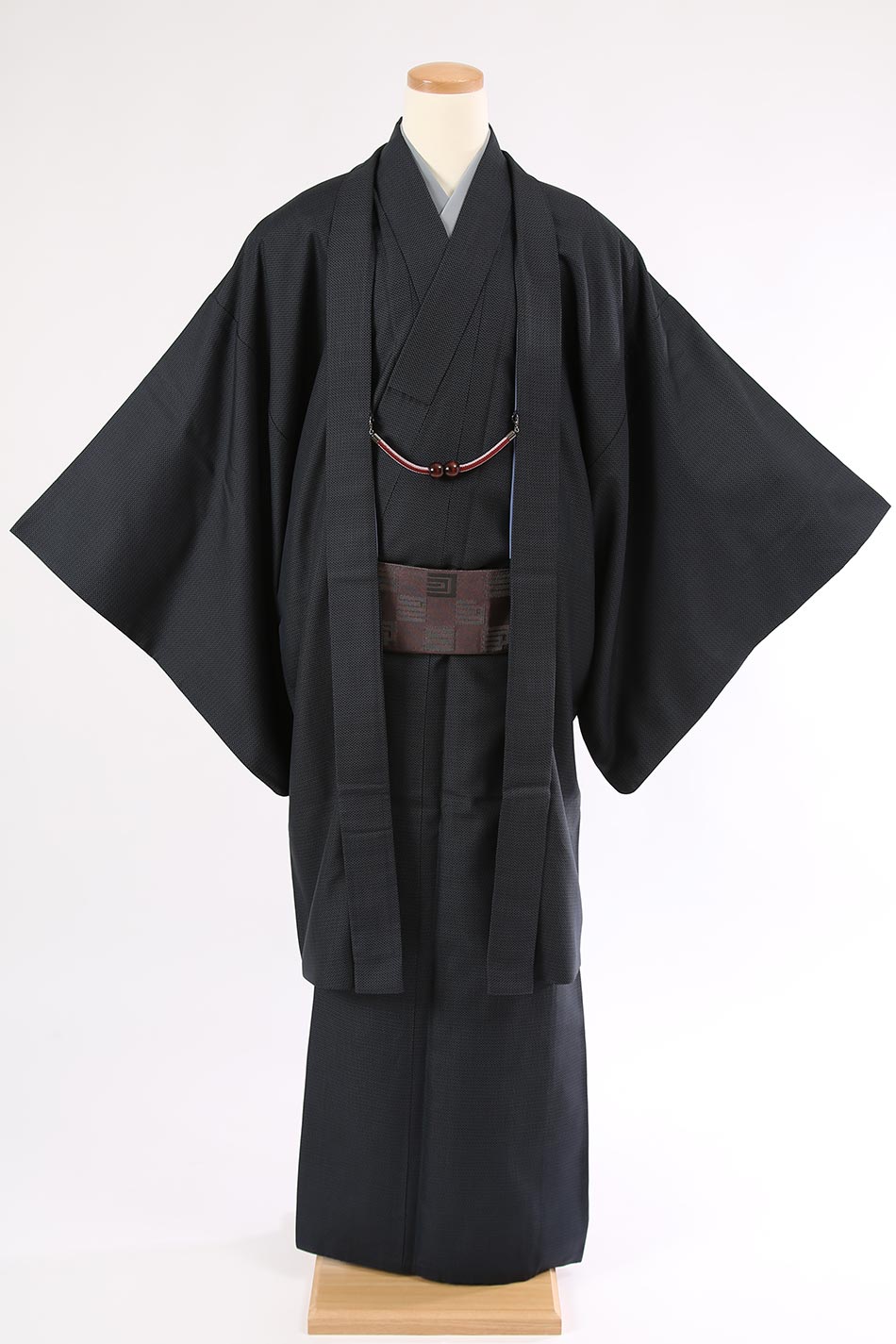 はな着物大島紬の男性用訪問着と羽織セット - omegasoft.co.id